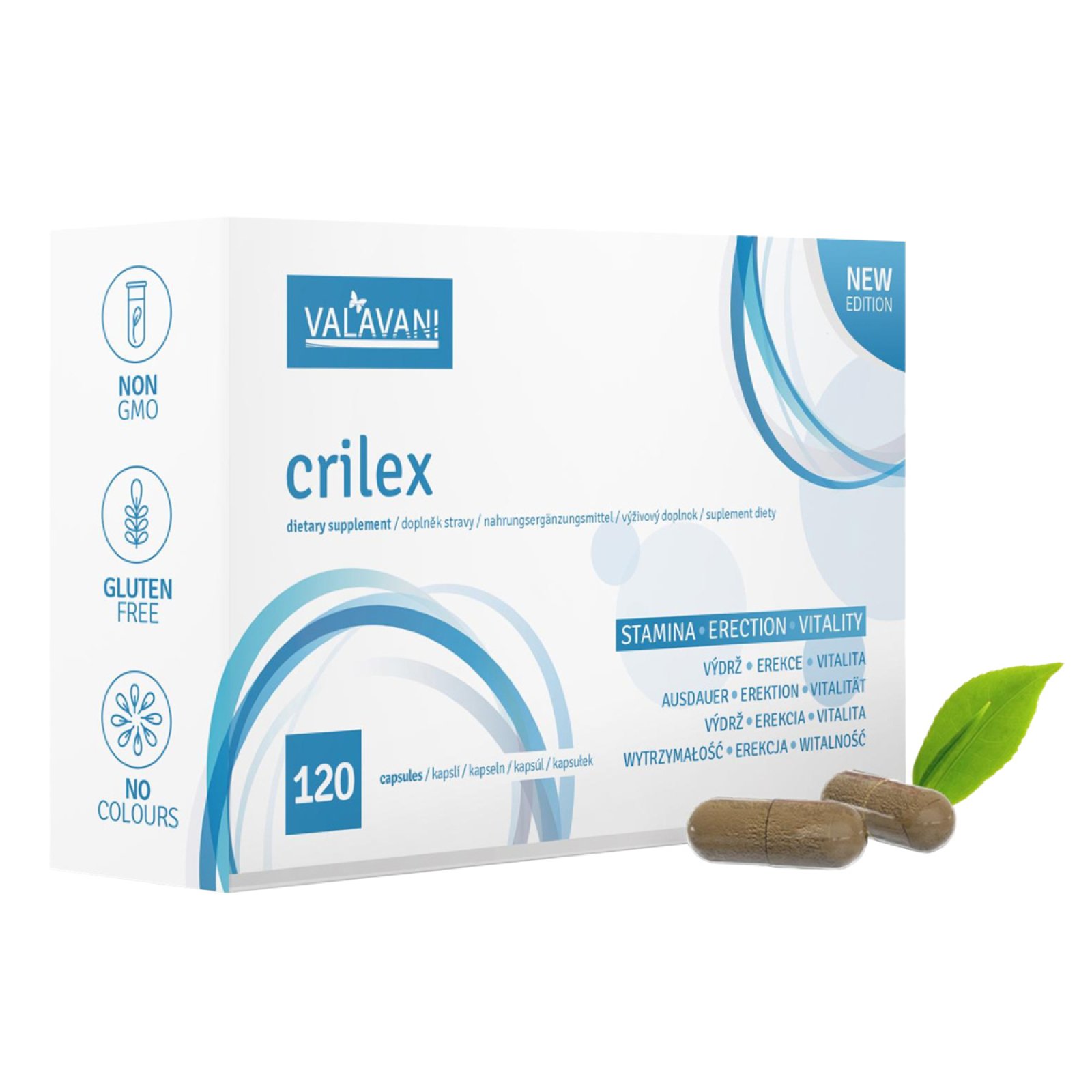 Crilex pro dokonalé muže 120 kapslí