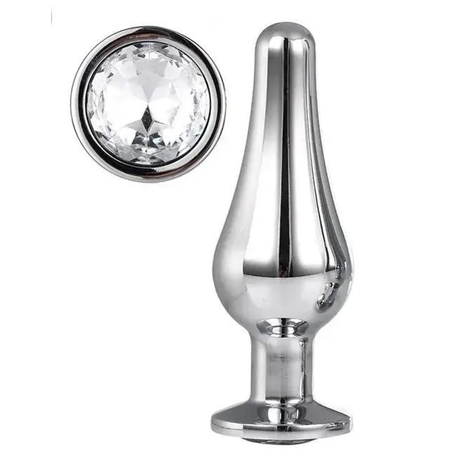 Gleaming love anální kolík Silver S