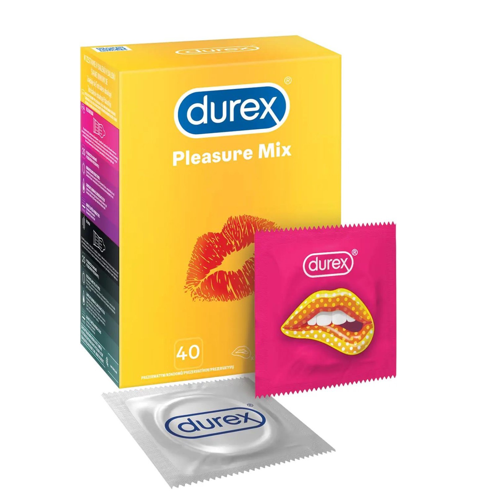 DUREX Pleasure MIX kondomy 40 ks