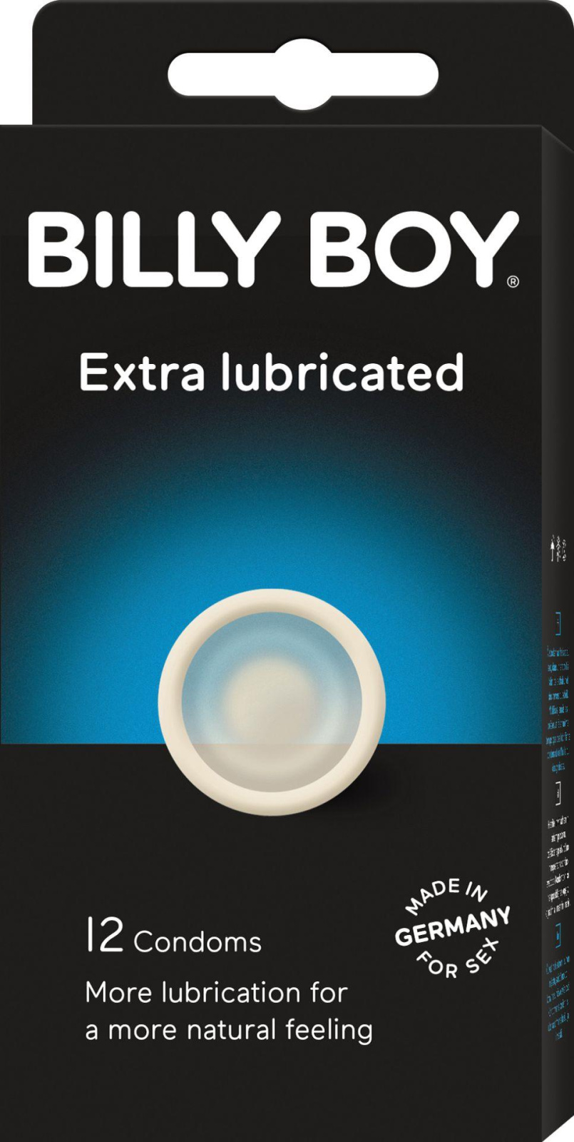 Billy Boy Extra lubricated kondomy 12 ks