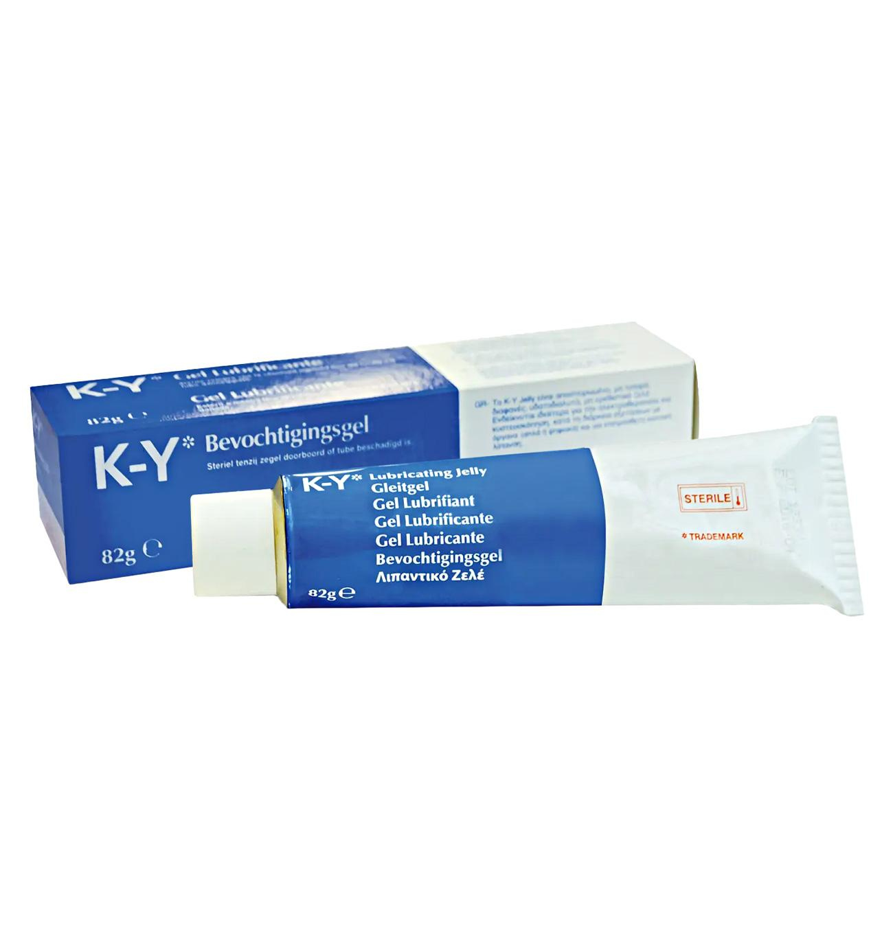 Johnson & Johnson K-Y Lubricating Jelly 82 g, lubrikant na vodní bázi