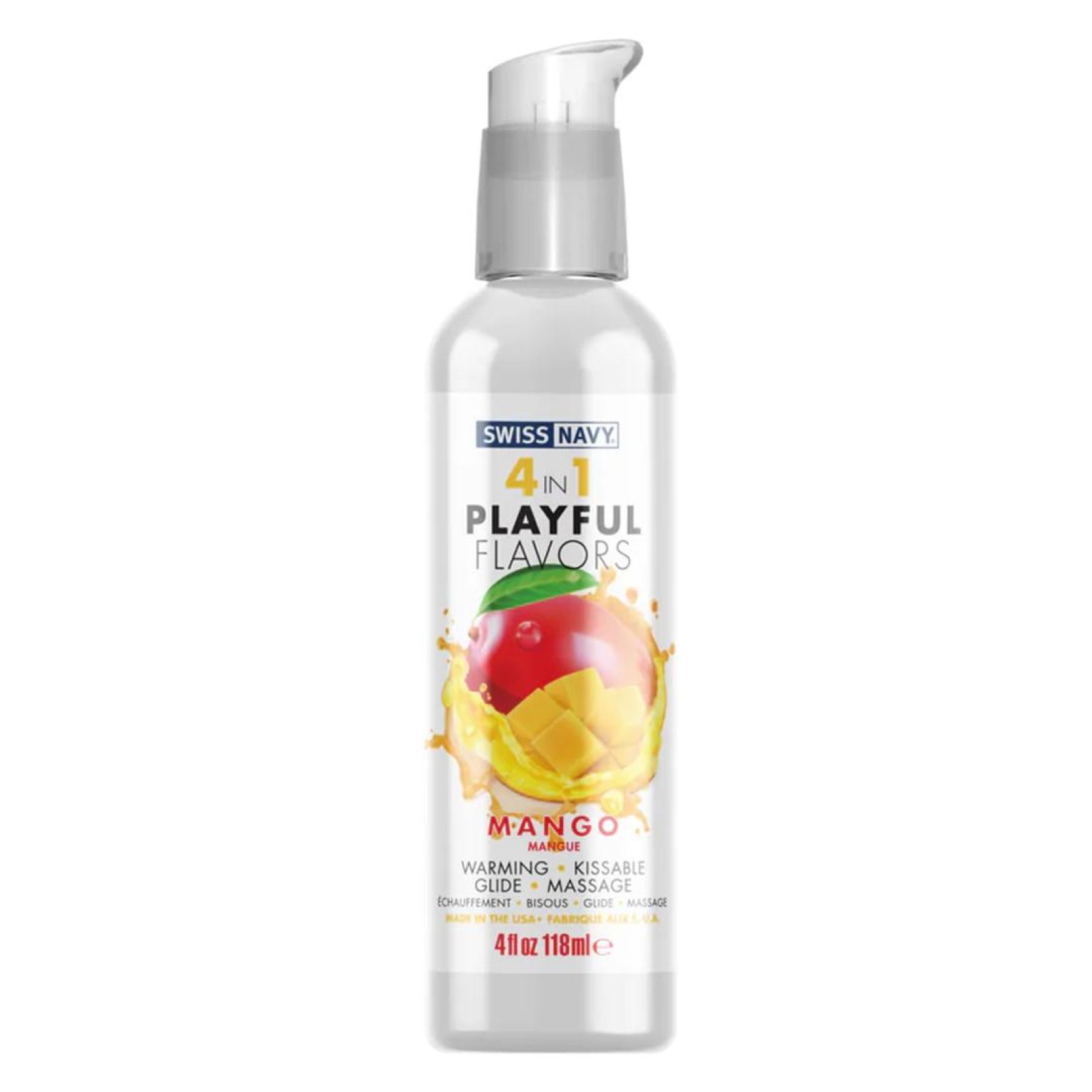 Swiss Navy Playful 4 in1 lubrikační gel Mango 118 ml