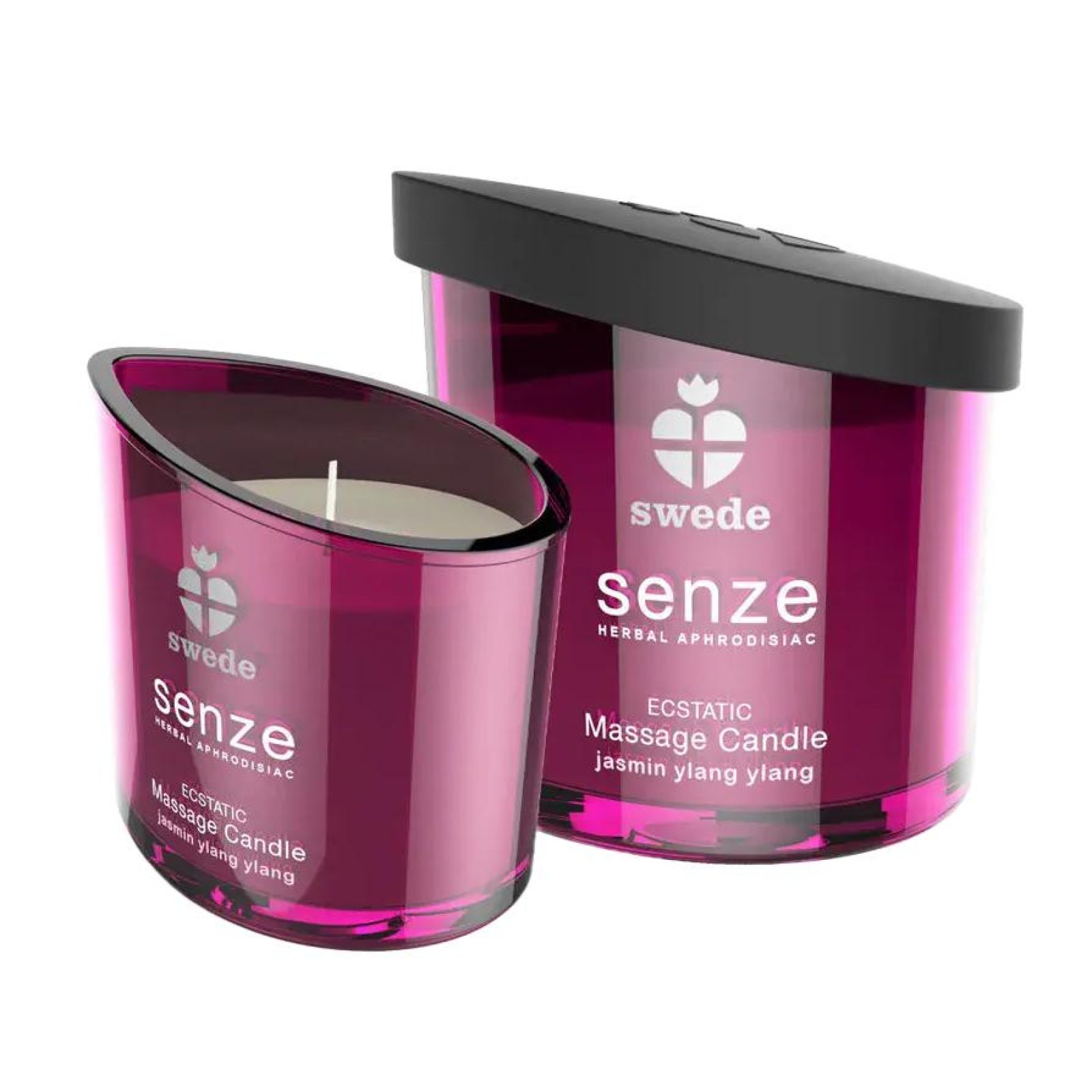Swede Senze masážní svíčka Extáze - jasmín, ylang ylang 50 ml