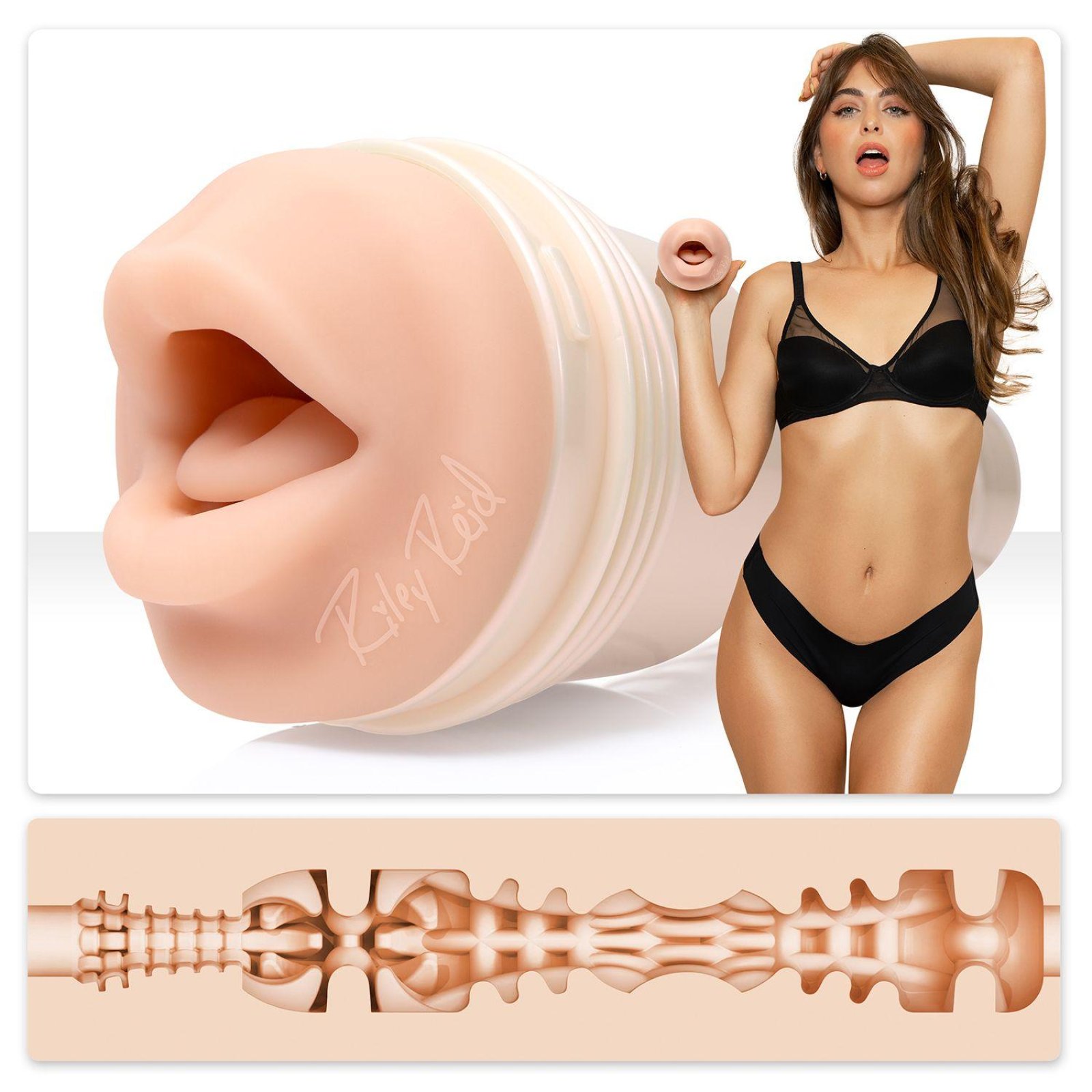 Fleshlight Girls Riley Reid (Insomnia) ústa
