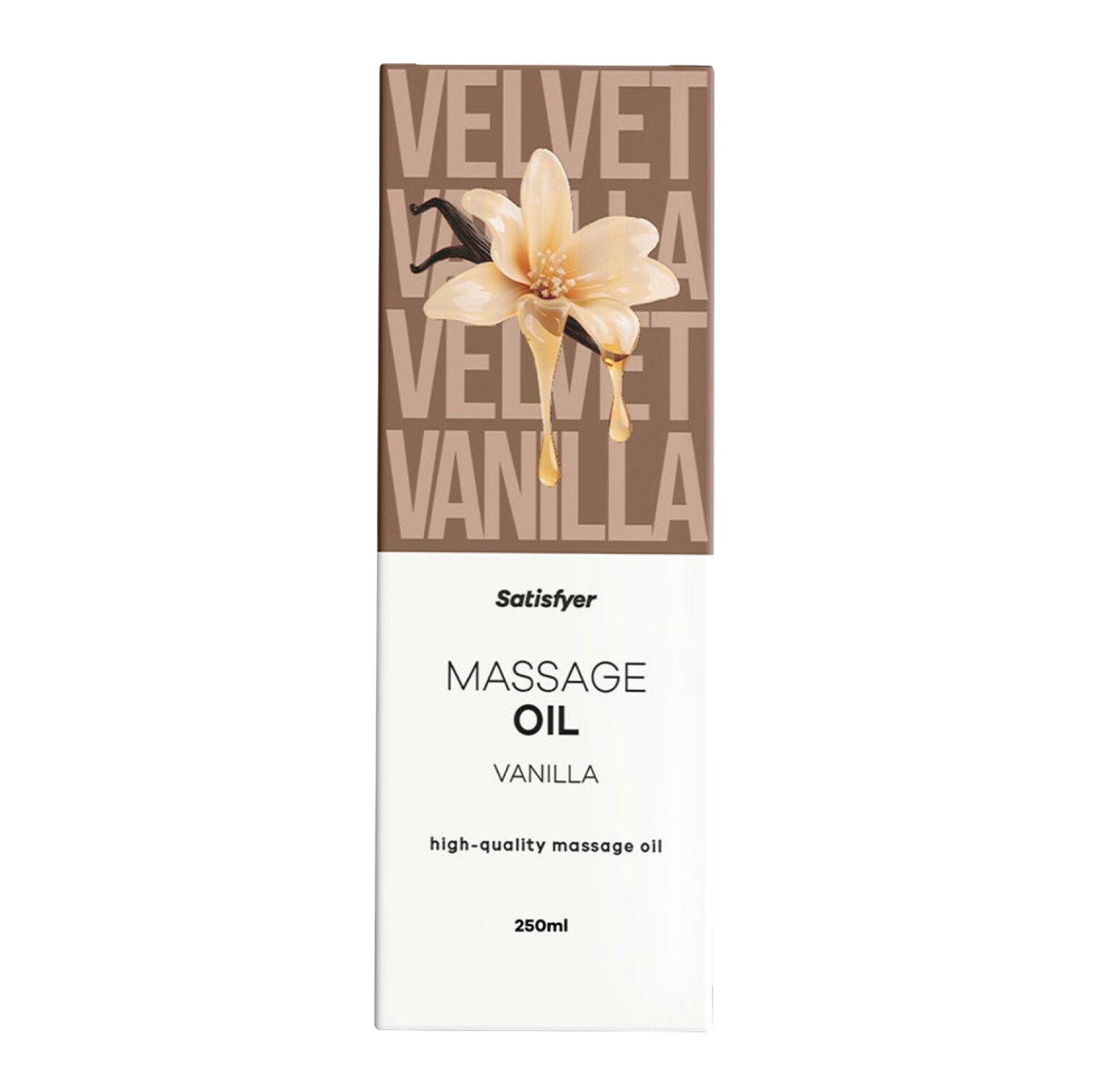 Satisfyer masážní olej Vanilla 250 ml