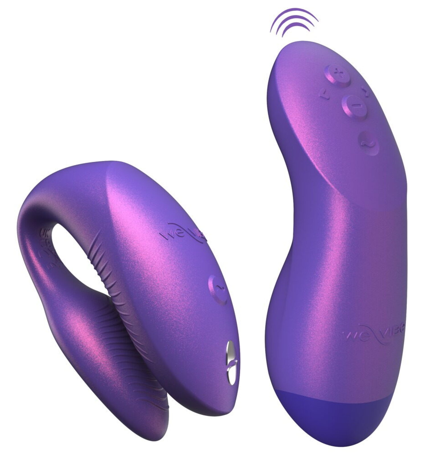 We-Vibe Chorus Pro - párový vibrátor s aplikací a dálkovým ovládáním (fialový)