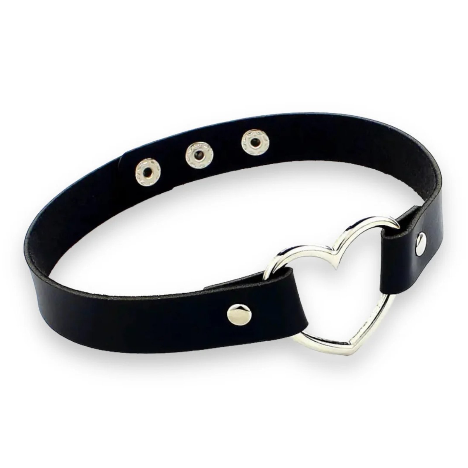 Kinky Pleasure Punk style choker Black