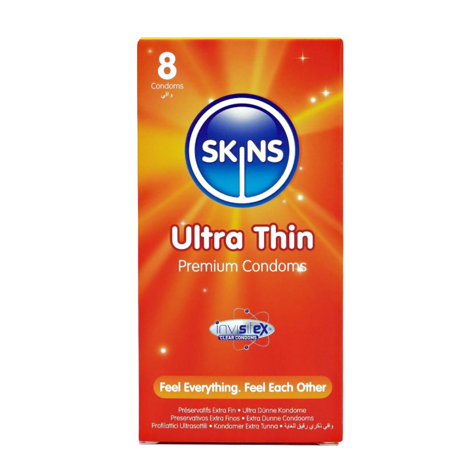 SKINS kondomy Ultra thin 8 ks