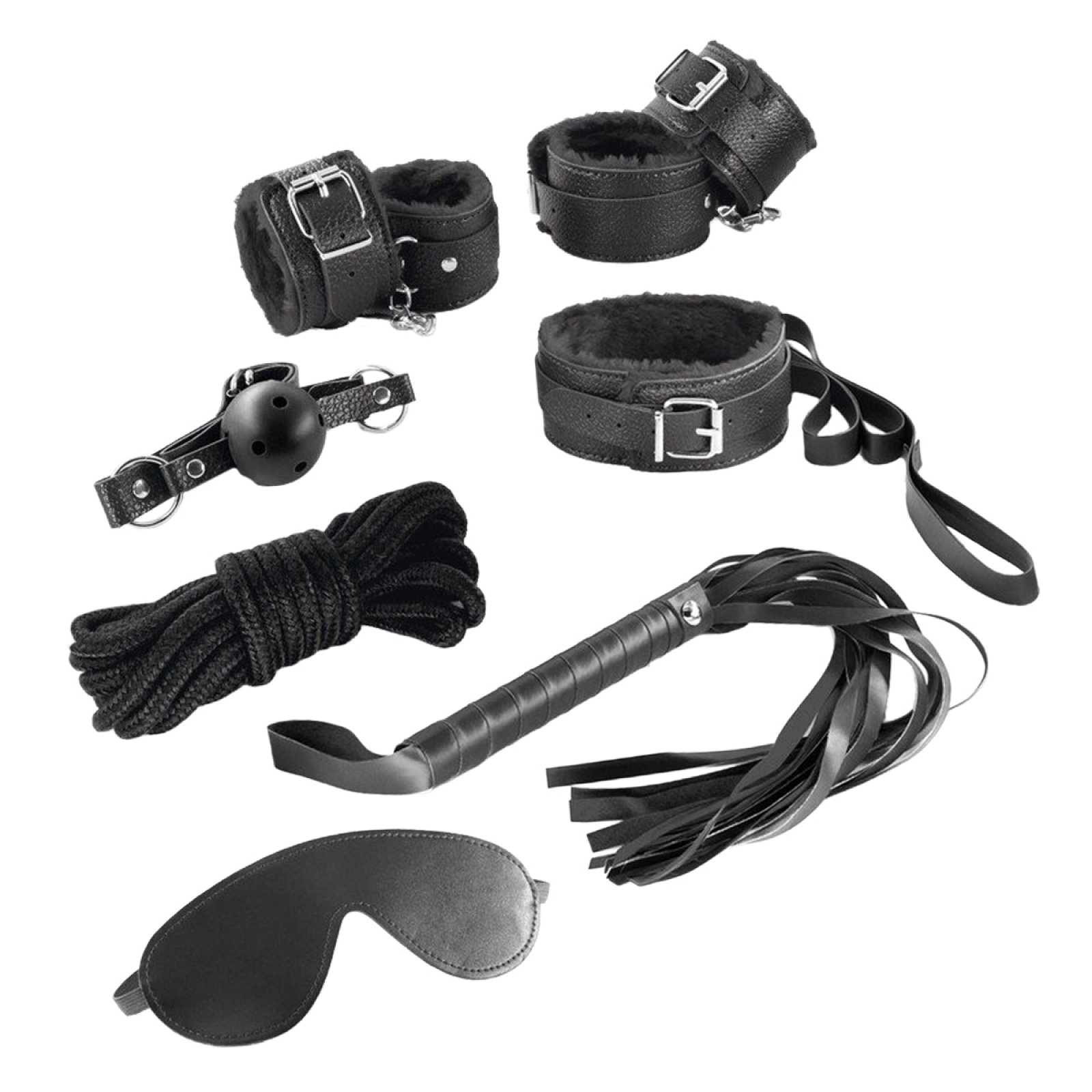 Crushious BDSM set 8 ks - černý