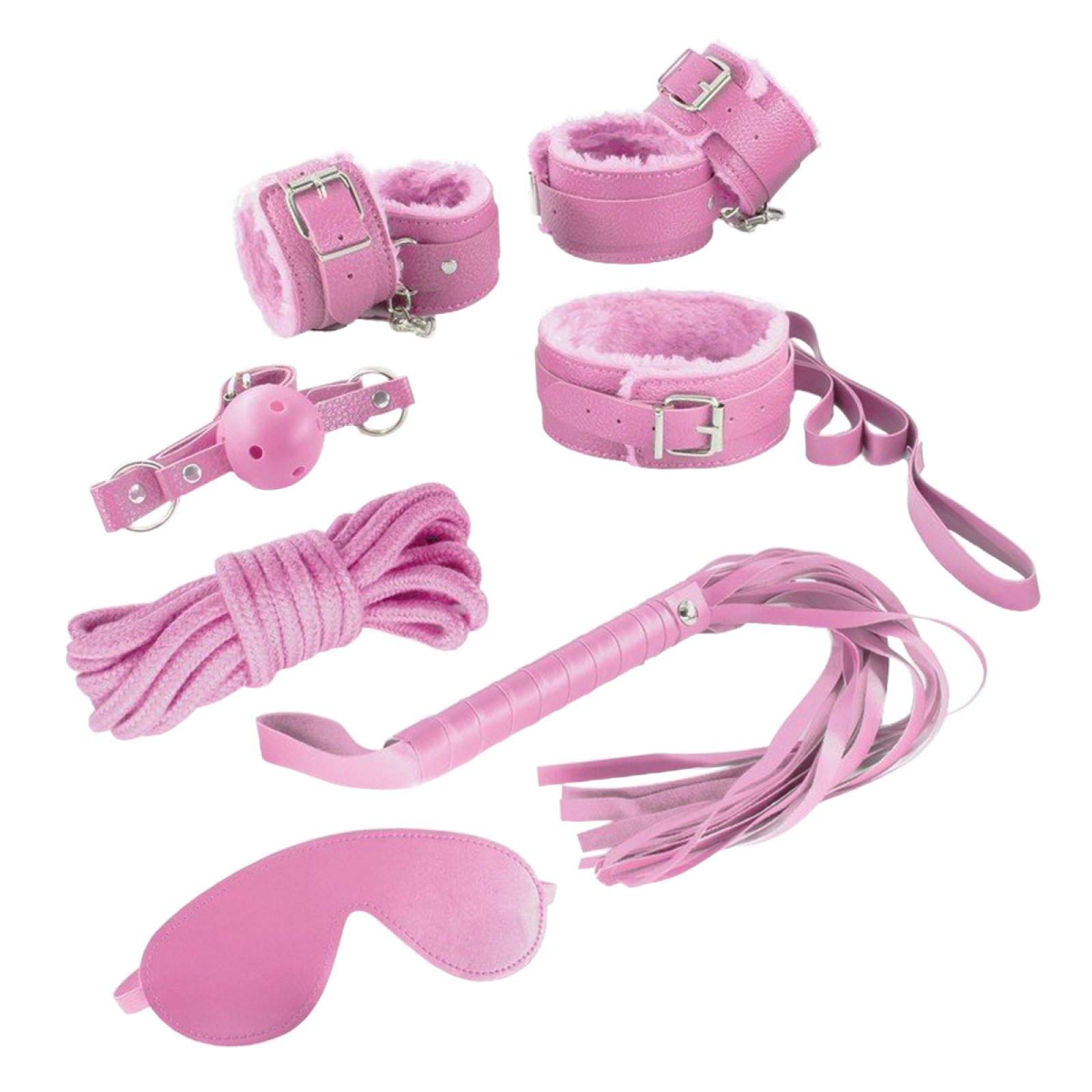 Crushious BDSM set 8 ks - růžový