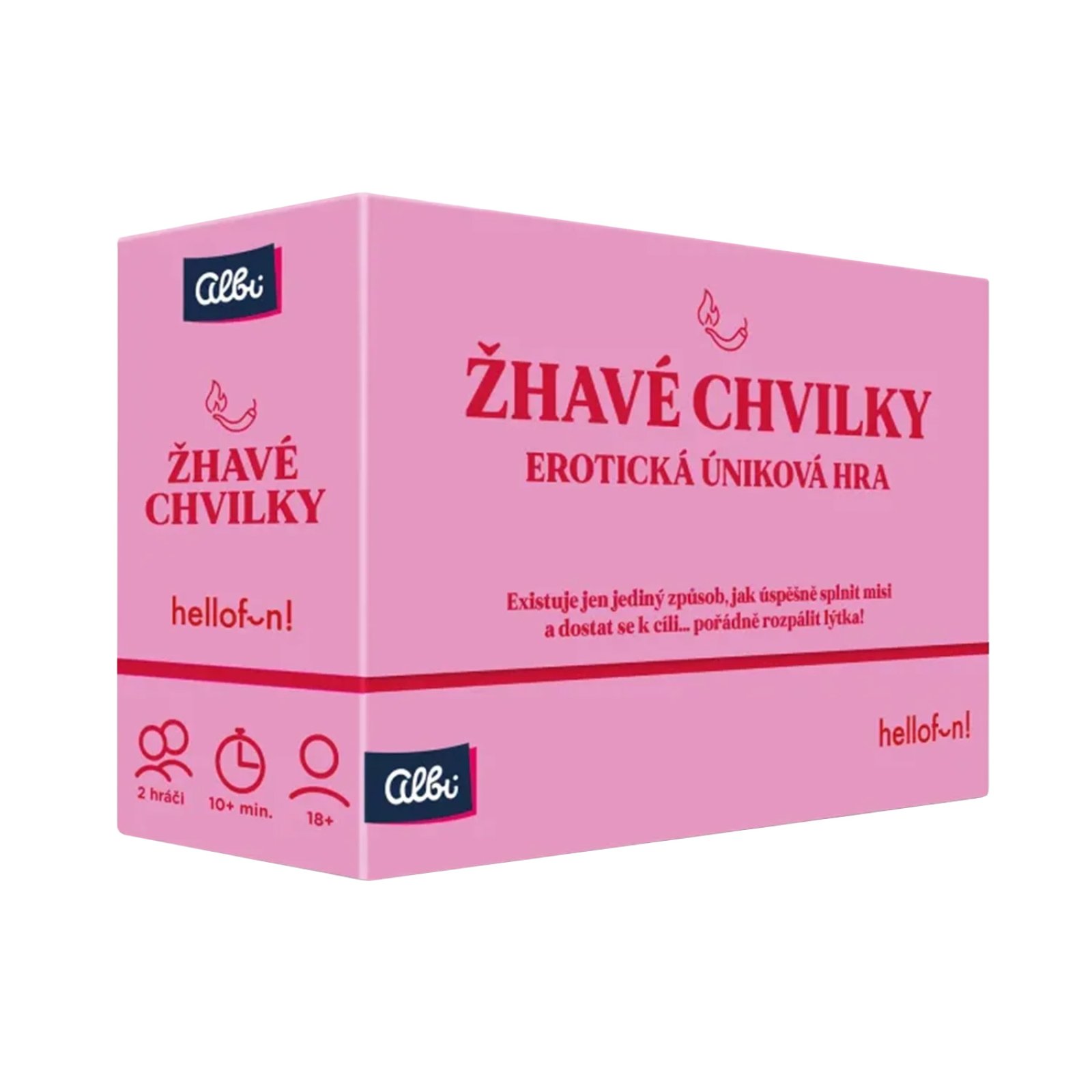 Albi Žhavé chvilky - úniková erotická hra pro páry