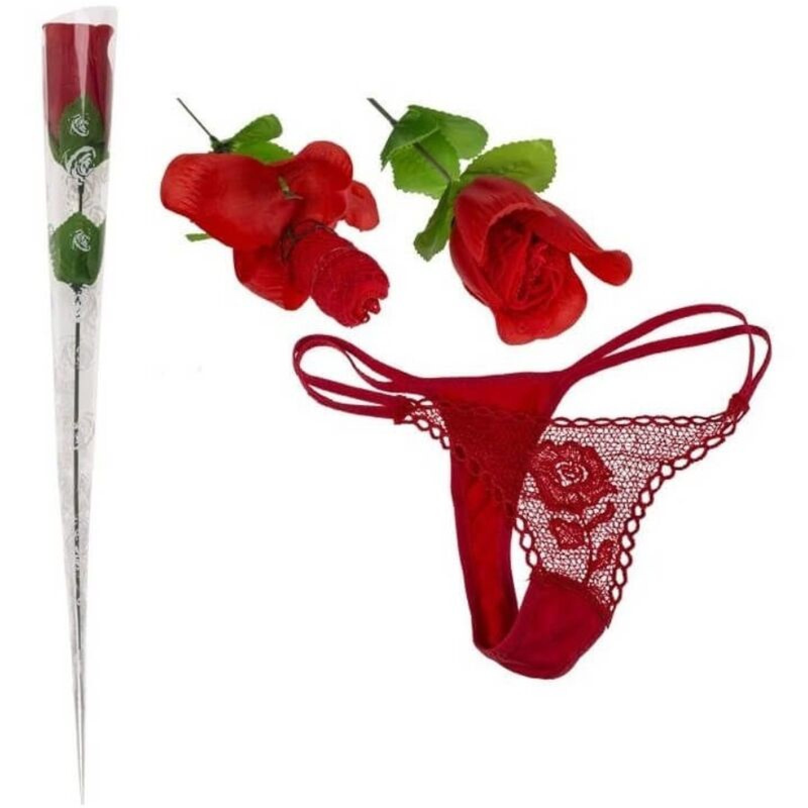 Diablo picante - Rose tanga