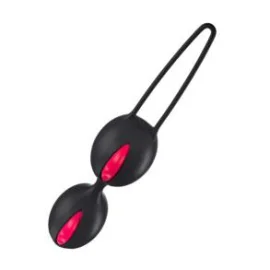 Fun Factory Smartballs Duo  raspberry/black