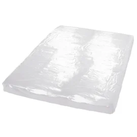 Fetish Lakované ložní prádlo - PVC prostěradlo 200x230 cm - bílé