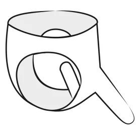 LateX Latexové kalhotky s dildy 2 v 1 S-L