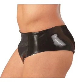 LateX Latexové slipy s análním dildem M/L