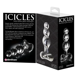 Icicles No 47 skleněné dildo
