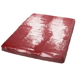 Fetish Lakované ložní prádlo - PVC prostěradlo 200x230 cm - červená
