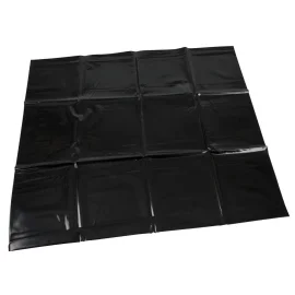 Fetish Lakované ložní prádlo - PVC povlak na polštář 80x80 cm - černý