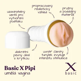 BASIC X Pipi umělá vagina