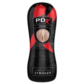 PDX Elite Vibrační masturbátor - vagína