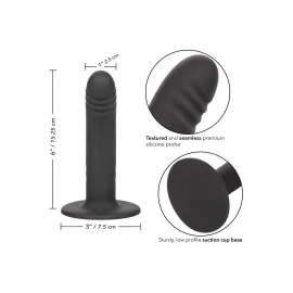 Ce-Bound dildo 15,25 cm s vroubky