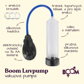 BOOM LuvPump vakuová pumpa s elektronickým ovládáním