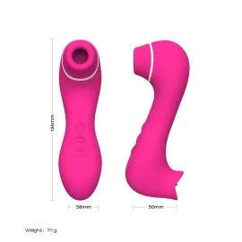Romant Laurence oboustranný Suction stimulátor klitorisu