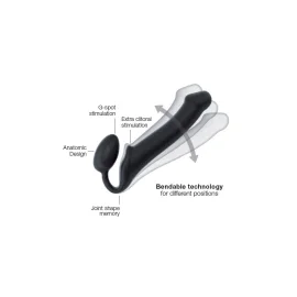 Strap-on-me Dildo S - černé
