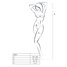 Passion Catsuit Jane - černý