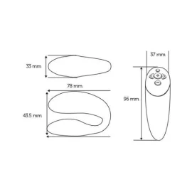 We-vibe Chorus Párový vibrátor Cosmic Blue