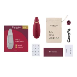 Womanizer Premium 2 stimulátor na klitoris Bordeaux