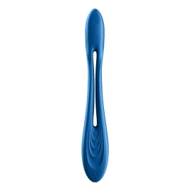 Satisfyer Elastic game Multifunkční párový vibrátor - modrý
