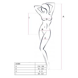 Passion body Laura - černé