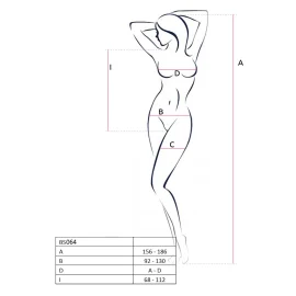 Passion body Laura - černé