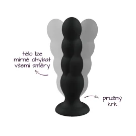 BASIC X Quinn FourBall dildo s rotačními kuličkami uvnitř