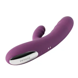 Svakom Avery Rabbit vibrátor s pulzacemi - fialový