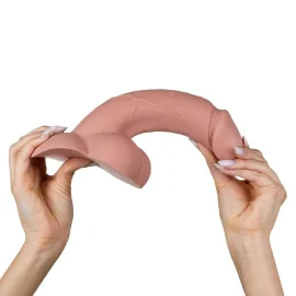 BOOM realistické dildo z tekutého silikonu tělové