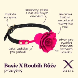 BASIC X roubík růže růžový