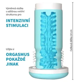 BOOM náhradní vložka do masturbátoru Afrodité modrá