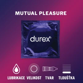 Durex Mutual Pleasure kondomy 10 ks