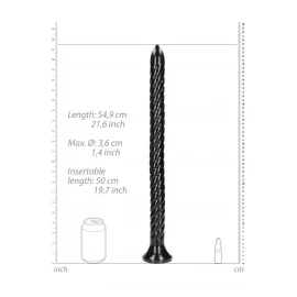 OUCH! Anální had - dildo 50 cm