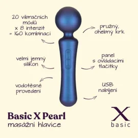 BASIC X Pearl masážní hlavice