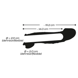 Crystal Clear Prodlužující návlek na penis