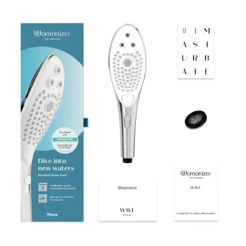 Womanizer Wave sprchová hlavice - Chrome