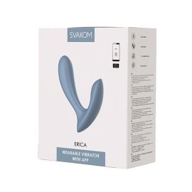 Svakom Erica Vibrátor do kalhotek - modrý