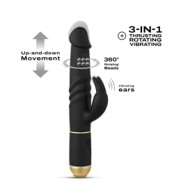 DORCEL Furious rabbit 2.0 vibrátor - černý