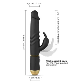 DORCEL Furious rabbit 2.0 vibrátor - černý