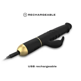 DORCEL Furious rabbit 2.0 vibrátor - černý