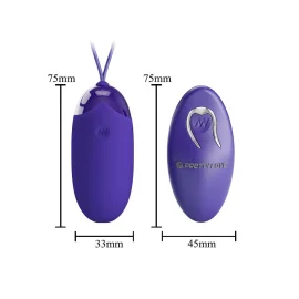 Pretty Love Berger-youth vibrační vajíčko - modré